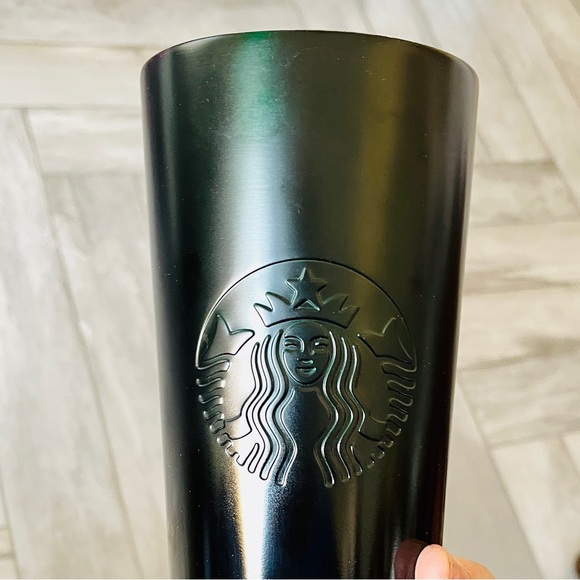 NWOT Starbucks SS green black gradient cold beverage tumbler 2020 - Picture 4 of 13